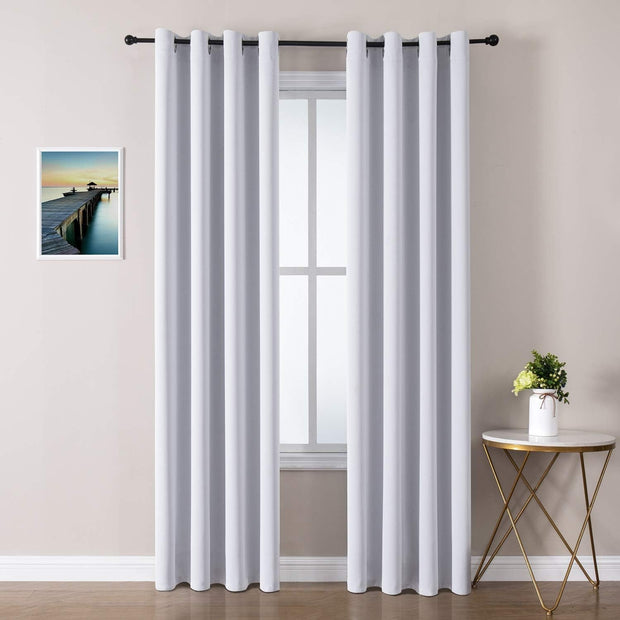 Grommet Blackout Drapes/Curtains for Bedroom and Living Room 