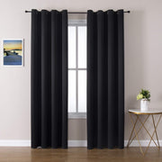 Grommet Blackout Drapes/Curtains for Bedroom and Living Room 
