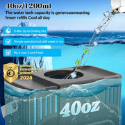 Upgraded 40Oz Portable Evaporative Mini Air Conditioner 