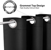 Grommet Blackout Drapes/Curtains for Bedroom and Living Room 