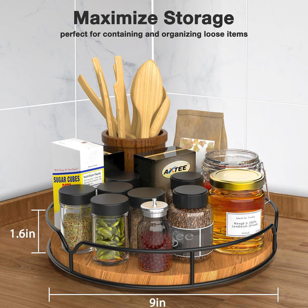 Lazy Susan Kitchen Cabinet/Pantry Turntable Organizer
