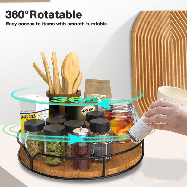 Lazy Susan Kitchen Cabinet/Pantry Turntable Organizer