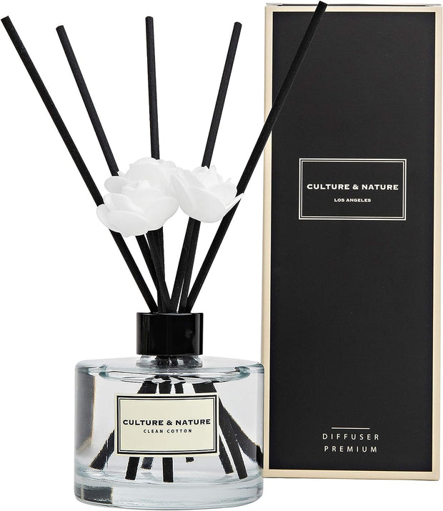 Reed Diffuser (Clean Cotton Scented Set) 