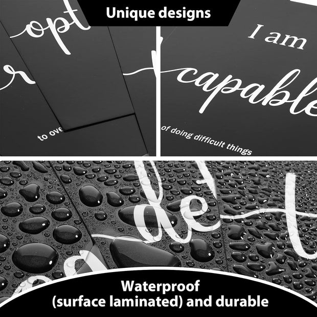 9 Pieces Inspirational Motivational Office & Bedroom Wall Art