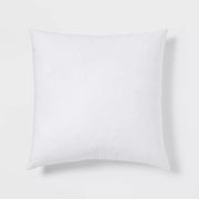 Feather Filled Throw Pillow Insert White by Threshold