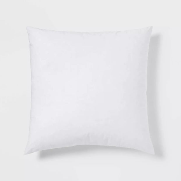 Feather Filled Throw Pillow Insert White by Threshold