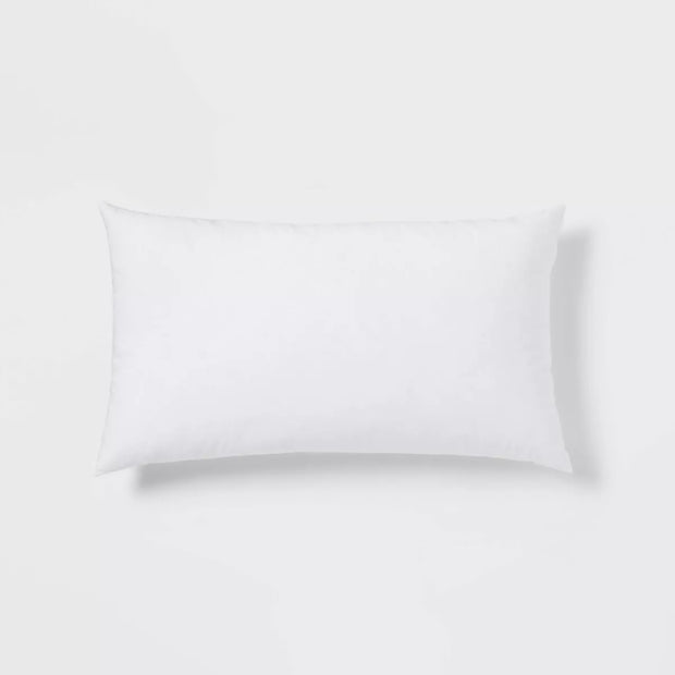 Feather Filled Throw Pillow Insert White by Threshold